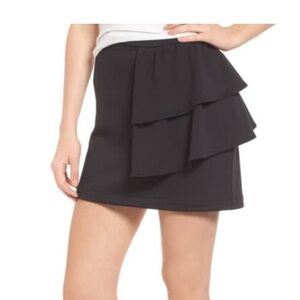 Nordstrom hinge Ruffle Miniskirt